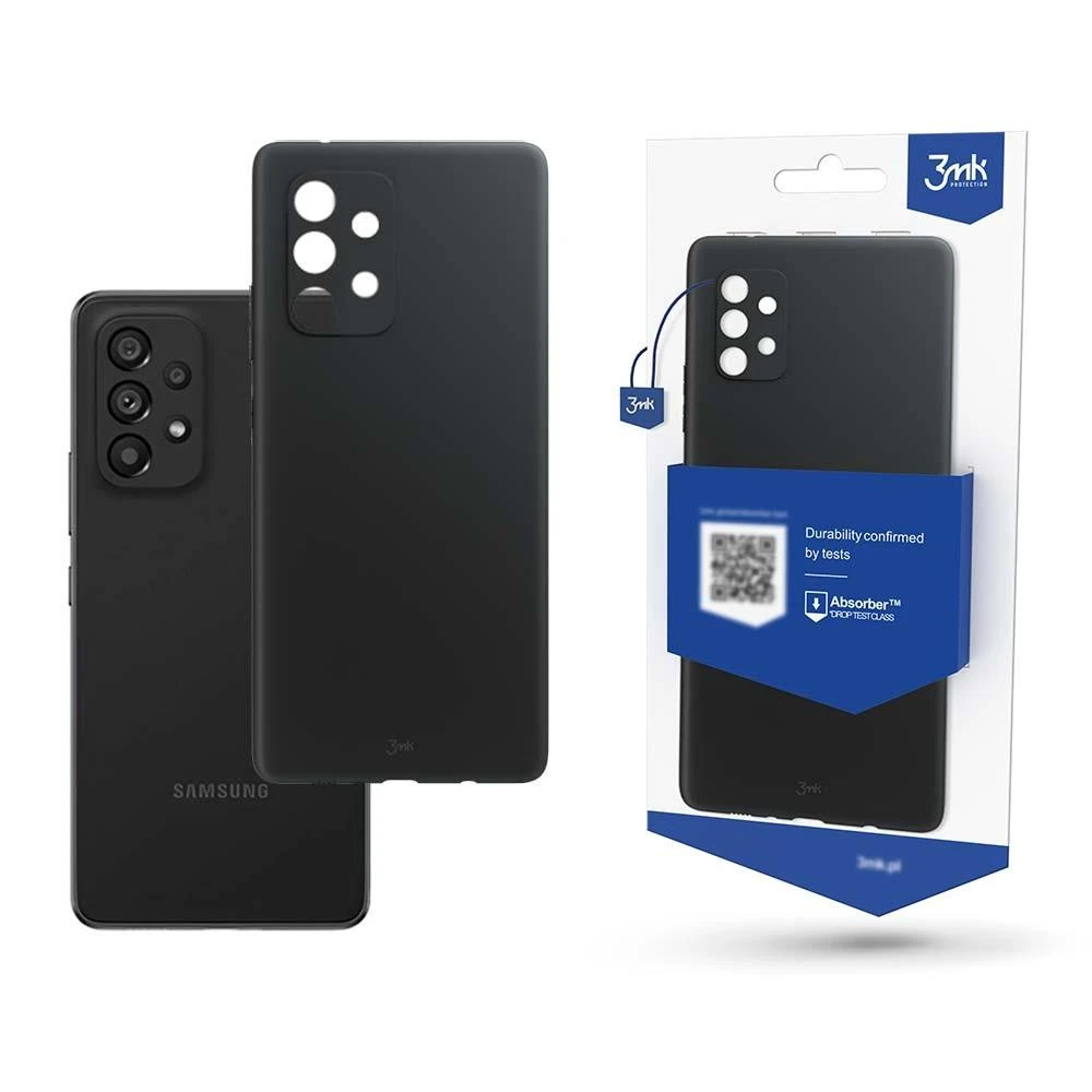 3MK Matt Dėklas Samsung Galaxy A33 5G A336 juodos spalvos