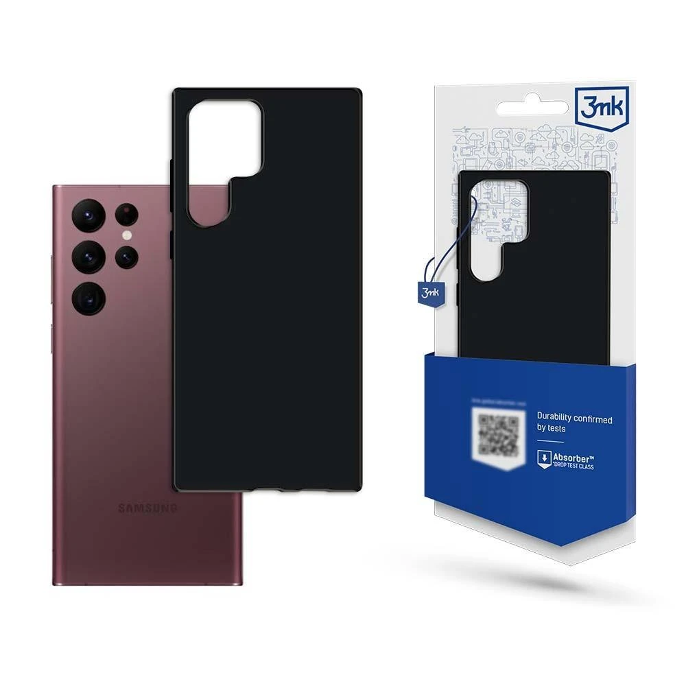 Dėklas 3mk Matt Case Samsung S918 S23 Ultra 5G juodas