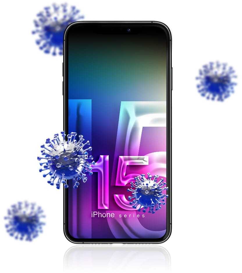 Hibridinis stiklas Apple iPhone 15 Pro Max 3mk lankstus stiklas, hibridinė plėvelė skaidri