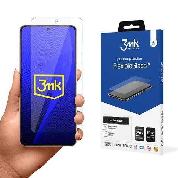LCD apsauginė plėvelė 3mk Flexible Glass Samsung G990 S21 FE 5G