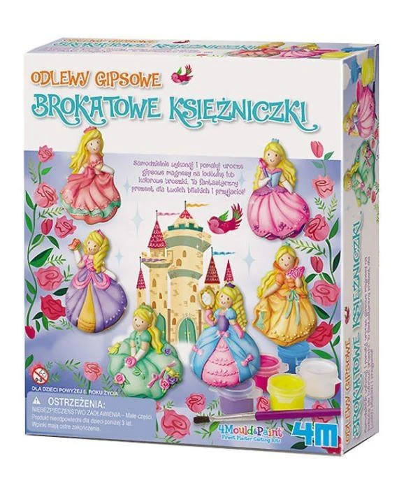 4M rinkinys megnetukų Žibančios princesės, 00-03528