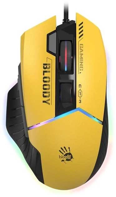 A4Tech pelė Bloody W95Max USB Sports Lime A4TMYS47259