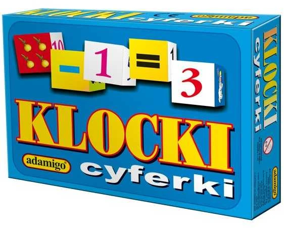 Adamigo Blocks 12 dalių numeriai 03815