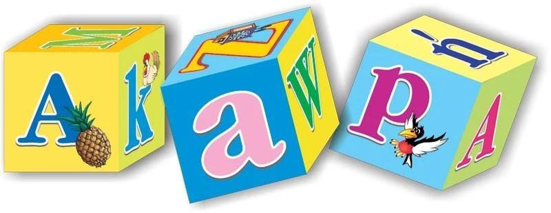 Adamigo 12 dalių edukacinės kaladėlės 03679