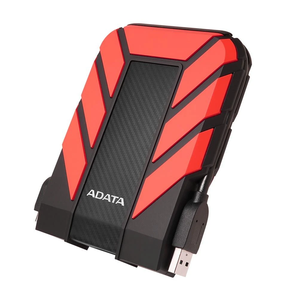 ADATA HD710P 1000 GB, 2.5", USB 3.1 (atgal suderinama su USB 2.0), Raudona