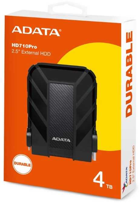 Kietasis diskas Išorinis diskas Adata HD710 Pro USB 3.1 4TB Juodas