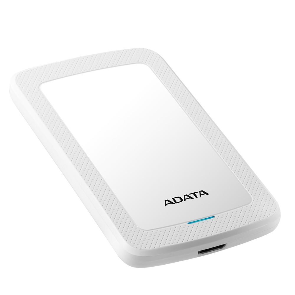 Išorinis kietasis diskas Adata HV300 1TB, 2.5", USB 3.1, Baltas