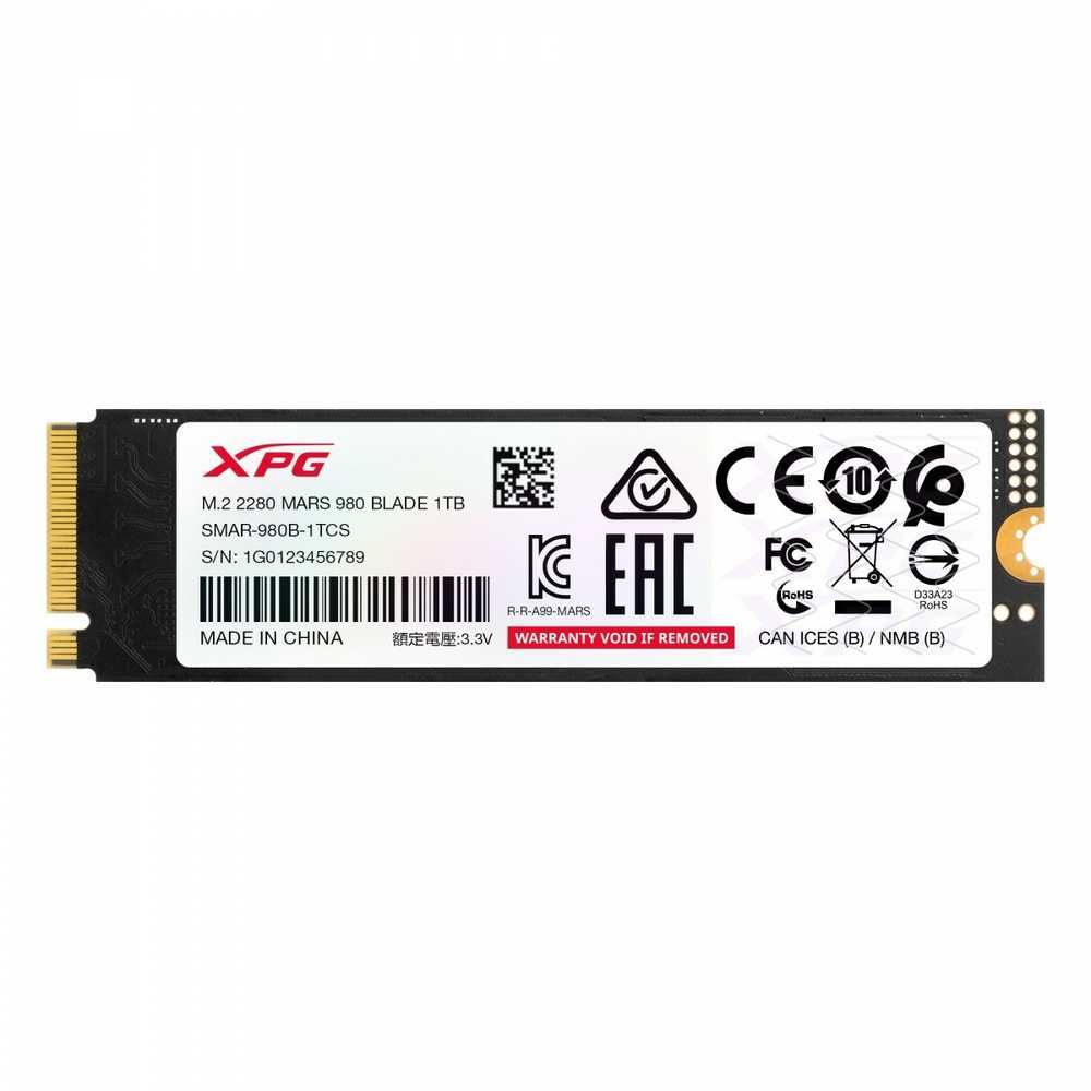 Adata XPG Mars 980 Blade M.2 NVMe PCIe5x4 1TB
