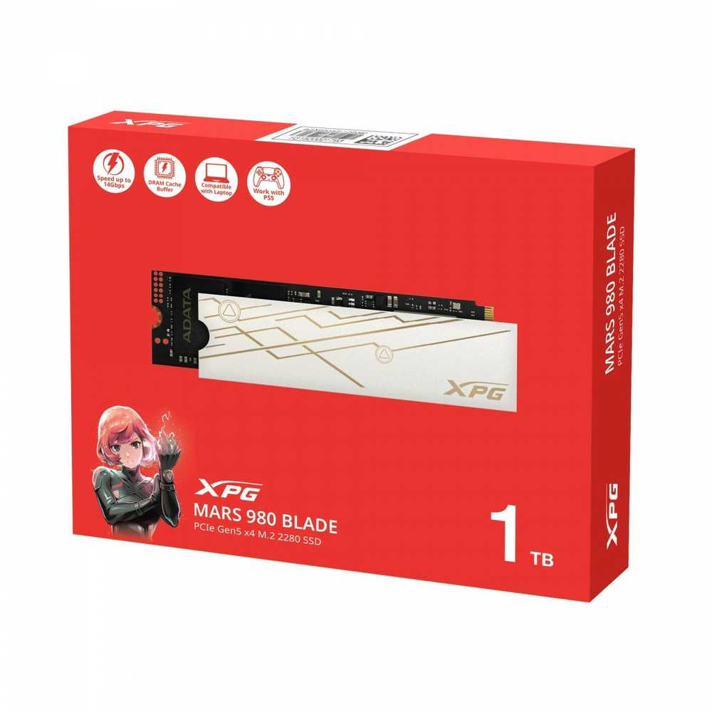 Adata XPG Mars 980 Blade M.2 NVMe PCIe5x4 1TB