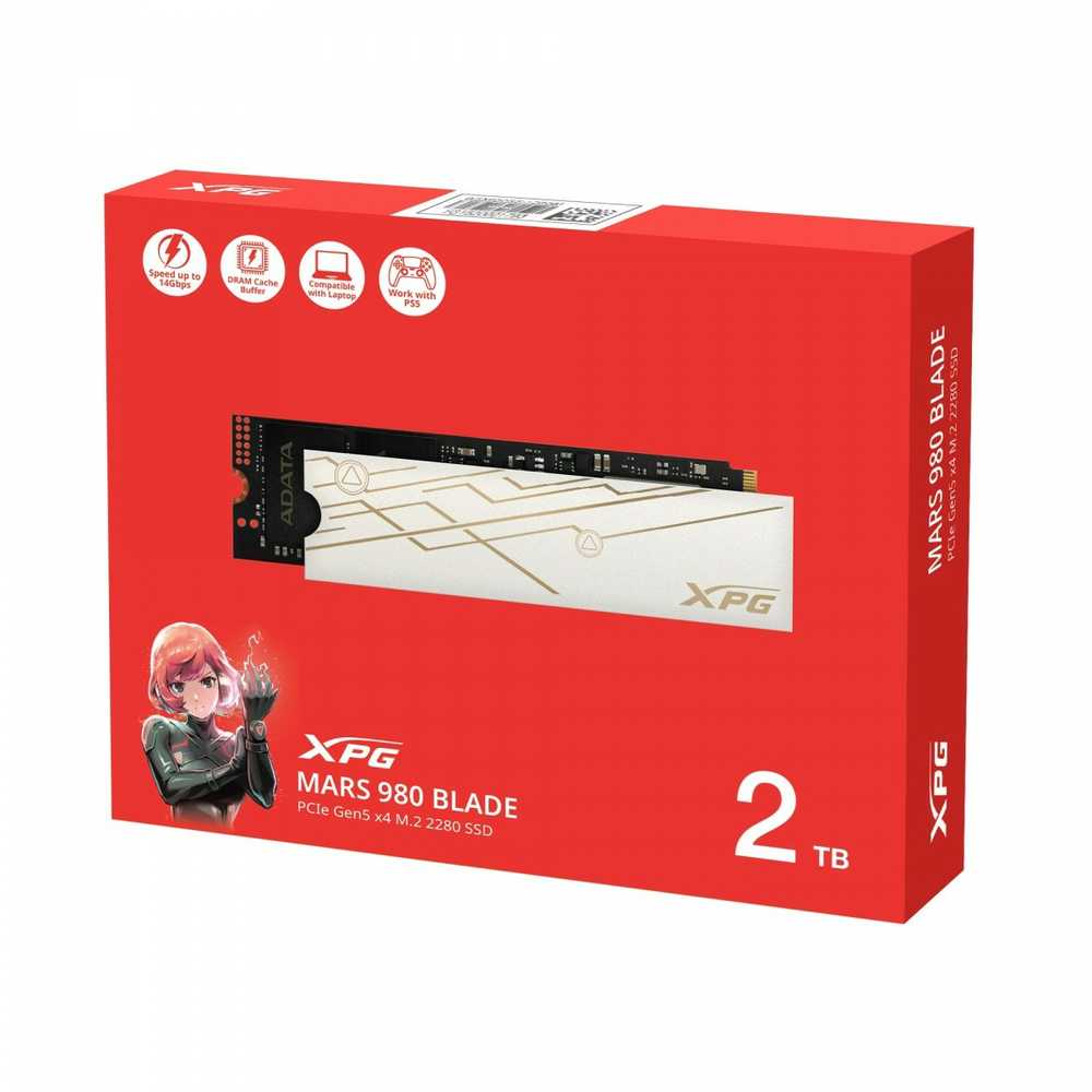 Adata XPG Mars 980 Blade M.2 NVMe PCIe5x4 2TB