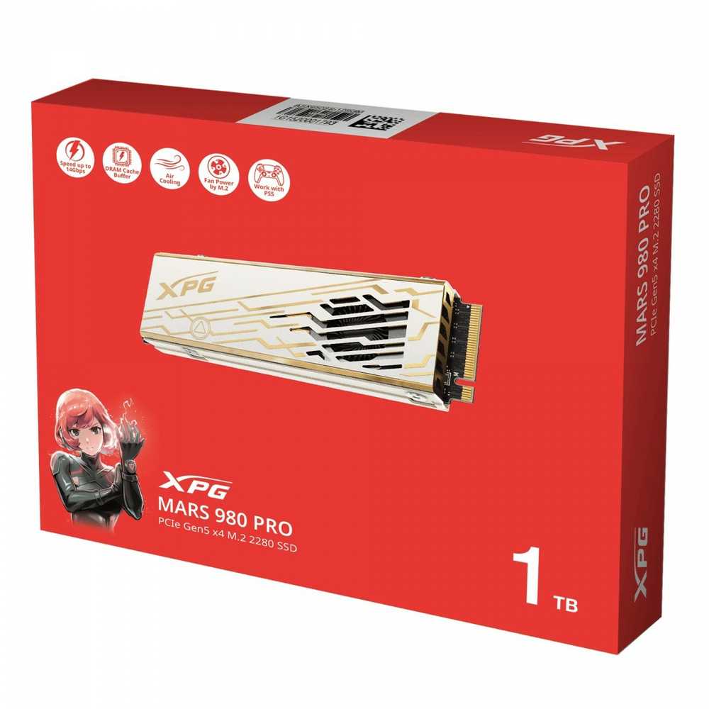 Adata XPG Mars 980 Pro M.2 NVMe PCIe5x4 1TB
