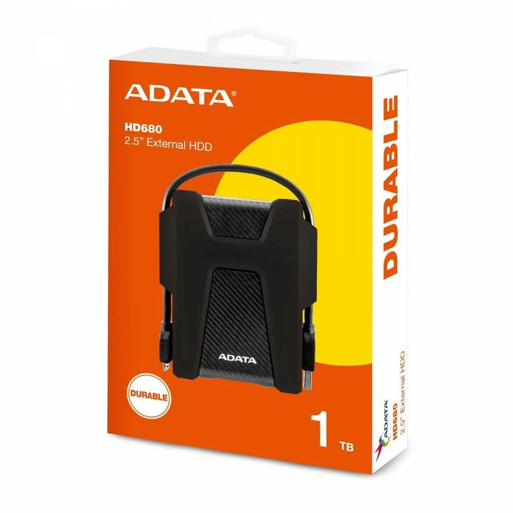 Kietasis diskas ADATA AHD680-1TU31-CBK ADATA external HDD HV680 1TB 2.5" USB3.0 juodas