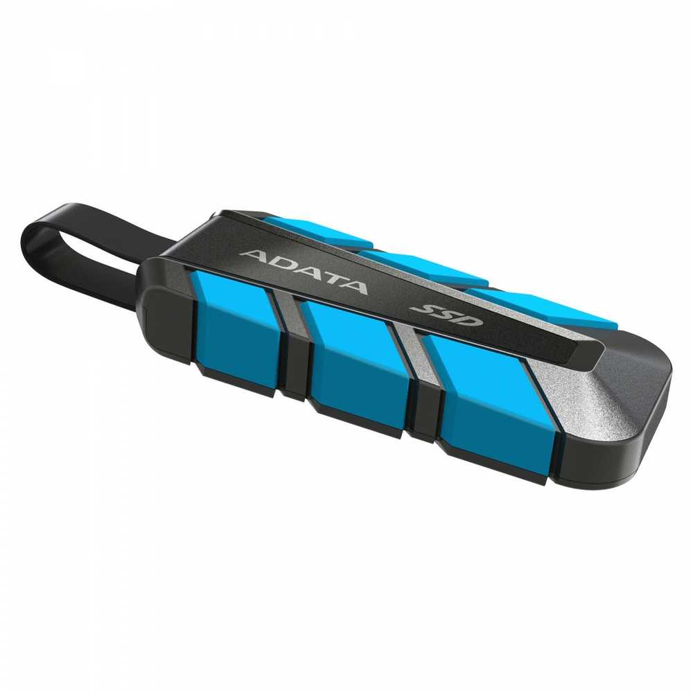ADATA SC740 Išorinis kietasis diskas SSD 2 TB, Externe SSD - juodas/mėlynas, USB-C 3.2 Gen 2 (10 Gbit/s)