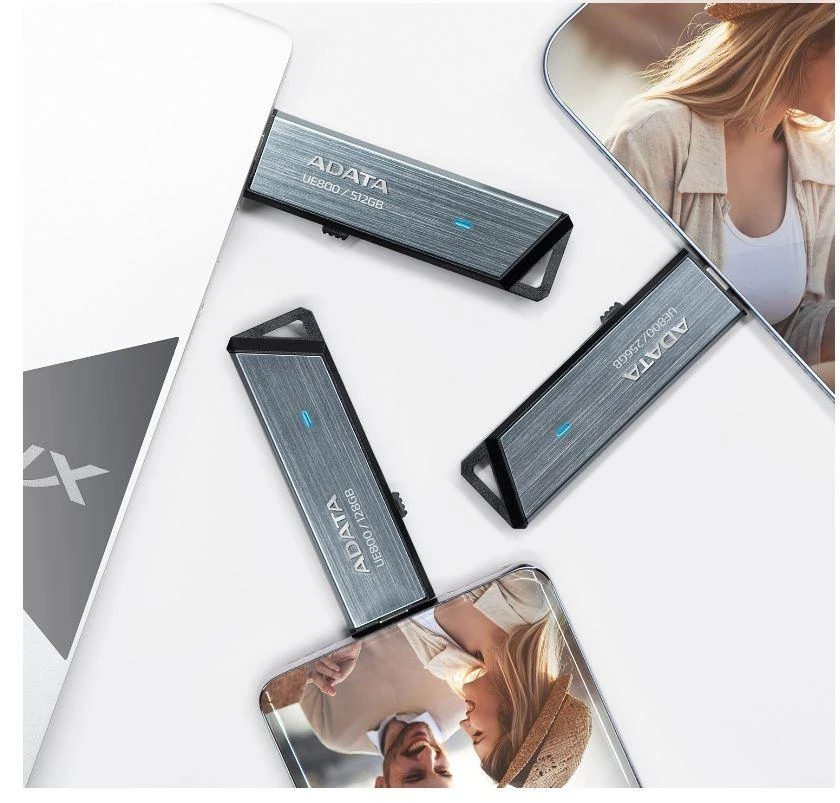 USB laikmena Adata Pendrive Elite UE800 512GB USB 3.2