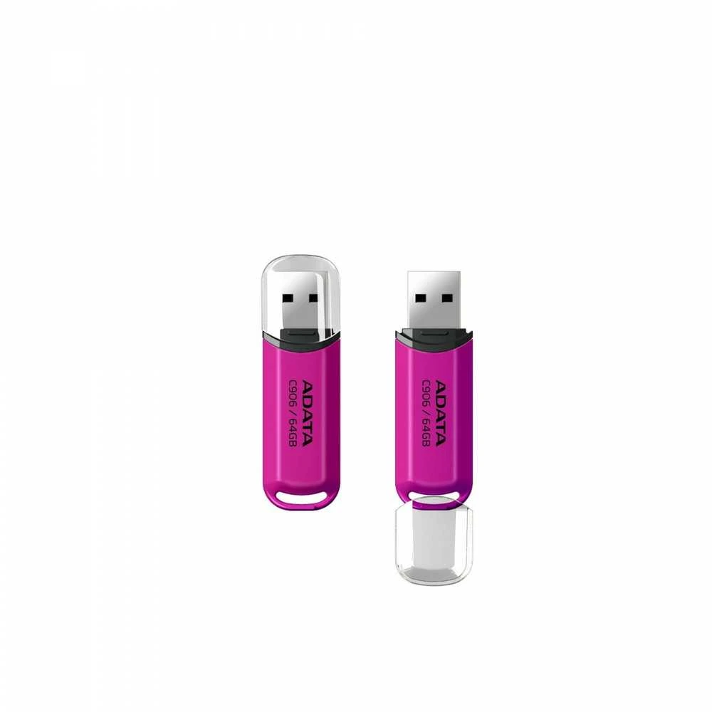 ADATA | USB Flash Drive | C906 | 64 GB | USB Type-A | Rožinė