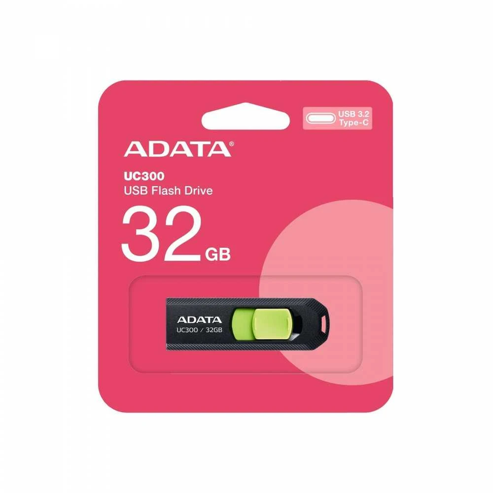 ADATA DUOMENYS | „FlashDrive“ | UC300 | 32 GB | USB 3.2 Gen 1 | Judas