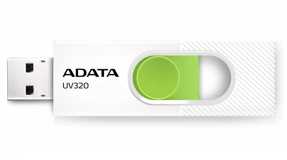 Atmintukas Adata UV320 128GB Baltas/Žalias