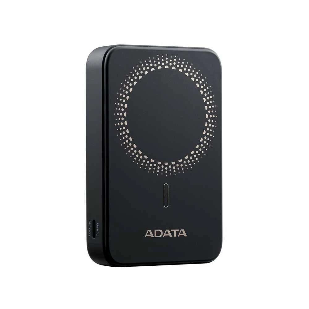 ADATA R100 MAGNETIC Power Bank 10000mAh Juodas