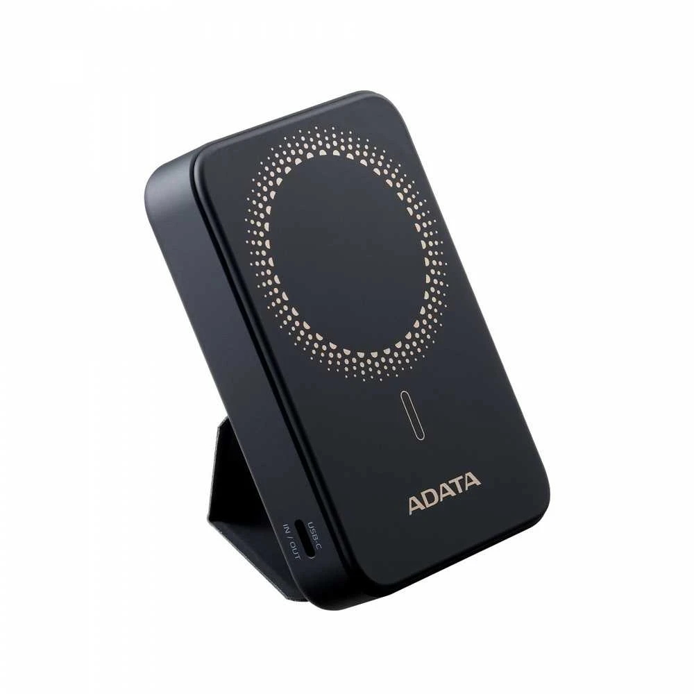 ADATA R100 MAGNETIC Power Bank 10000mAh Juodas