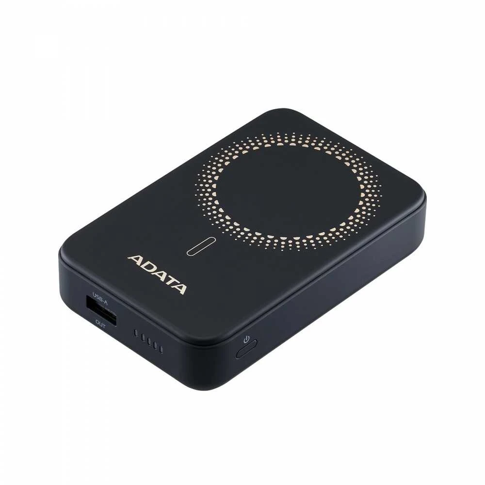 ADATA R100 MAGNETIC Power Bank 10000mAh Juodas