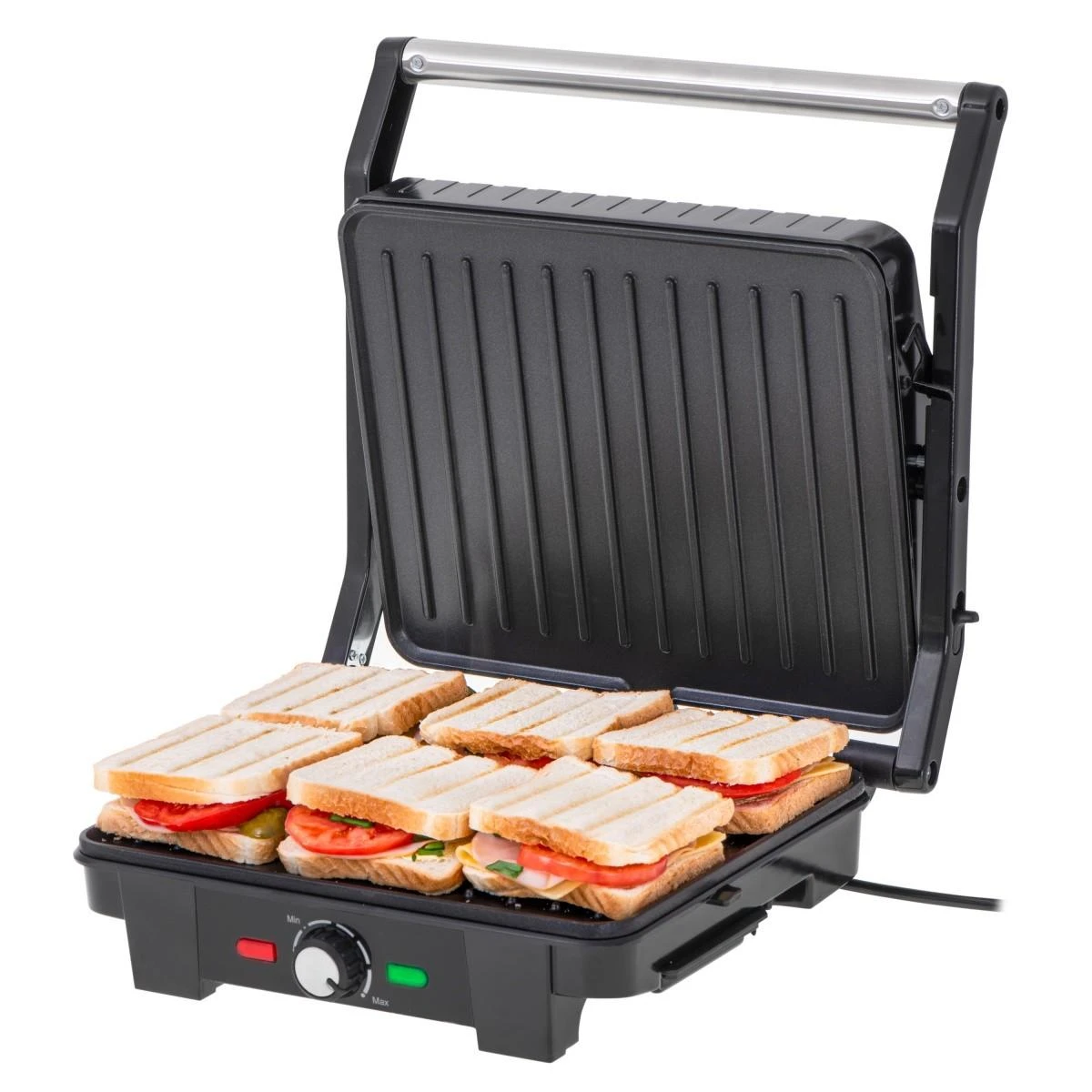 Sumuštinių keptuvas Adler | Electric Grilis XL | AD 3051 | Table | 2800 W | Juodas/Nerūdijantis plienas
