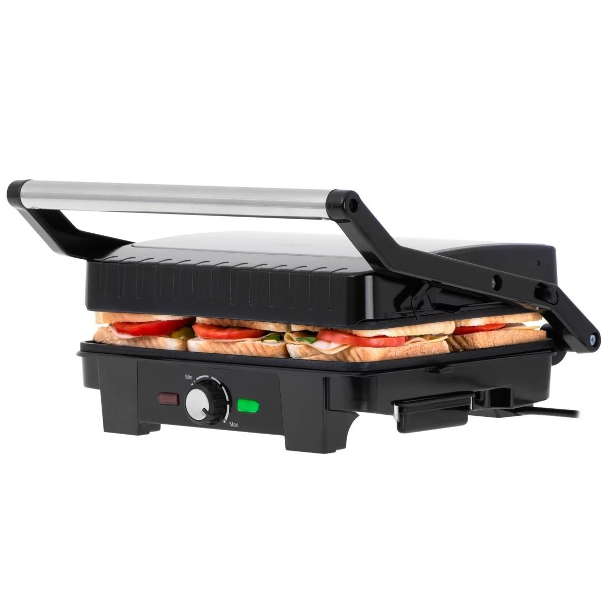 Sumuštinių keptuvas Adler | Electric Grilis XL | AD 3051 | Table | 2800 W | Juodas/Nerūdijantis plienas