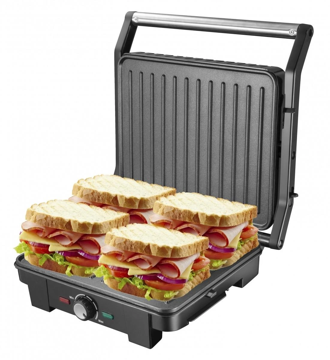 Sumuštinių keptuvas Adler | Electric Grilis XL | AD 3051 | Table | 2800 W | Juodas/Nerūdijantis plienas