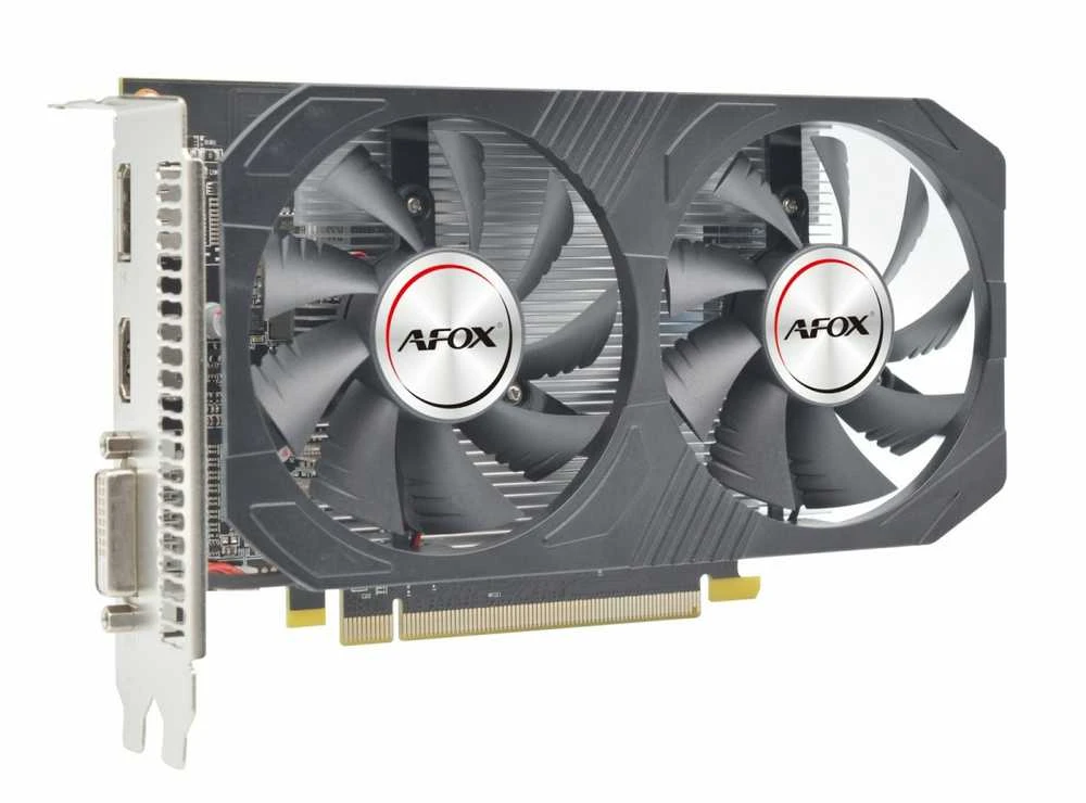 Vaizdo plokštė Afox radeon rx 550 4gb gddr5 128 bitų dvi hdmi dp atx