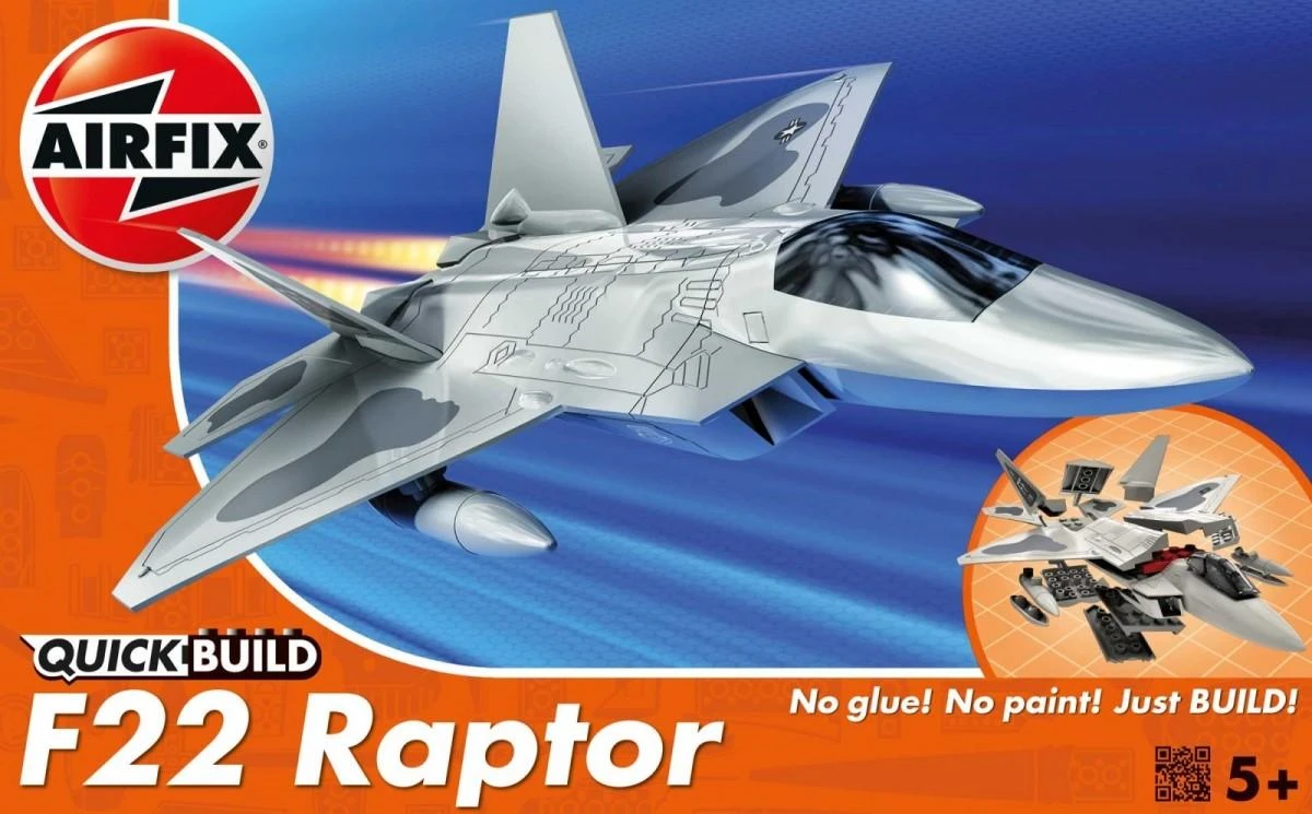Airfix – QUICK BUILD F22 Raptor, J6005