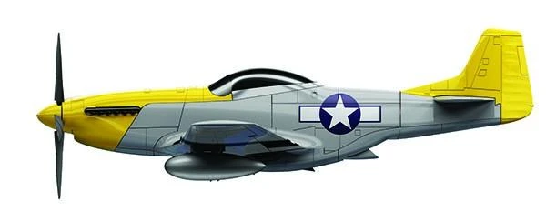 Airfix – QUICK BUILD P-51D Mustang, J6016