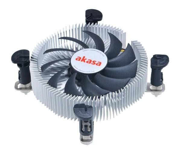Akasa AK-CC7122BP01 žemo profilio procesoriaus aušintuvas