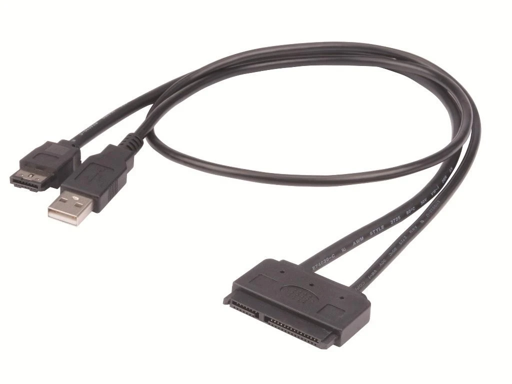 Akasa Flexstor eSATA laidas skirtas 2,5" SATA HDD ir SSD