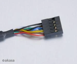 Atminties kortelė Akasa AK-ICR-07 Internal 6-Port Card Reader 3,5 – juodas