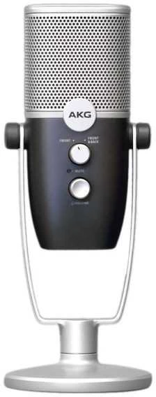 AKG Ara - professional USB condenser microphone, mėlynas-sidabrinis