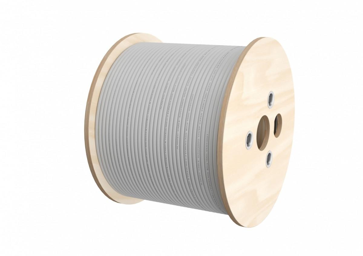 Alantec Kabelis S / FTP cat.7 euroclass B2ca LSOH 4x2x23AWG 1000 MHz (10Gb / s) 500m 25 metų garantija ALANTEC, kokybės tyrimai INTERTEK laboratorijoje (JAV) - ALANTEC