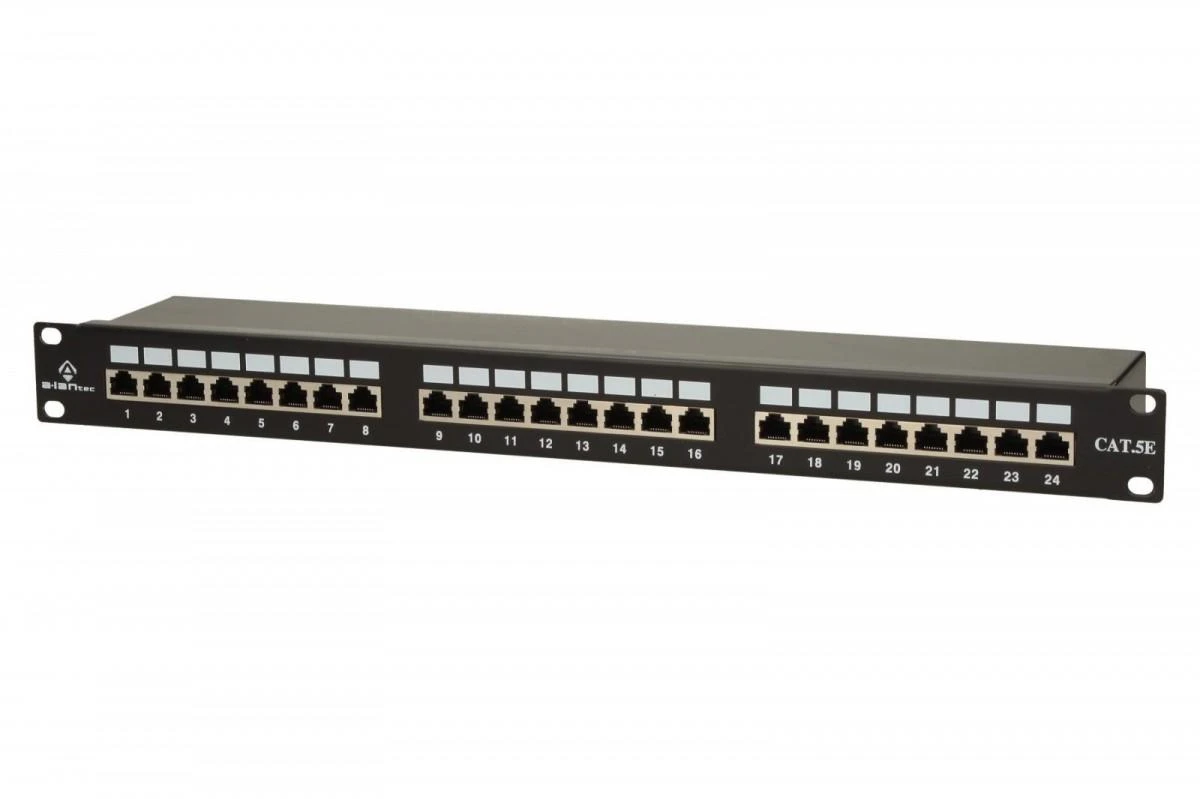 Alantec PK006 Komutacinė panelė STP cat.5e 24 lizdai LSA 1U 19"