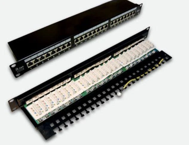 Alantec PK006 Komutacinė panelė STP cat.5e 24 lizdai LSA 1U 19"