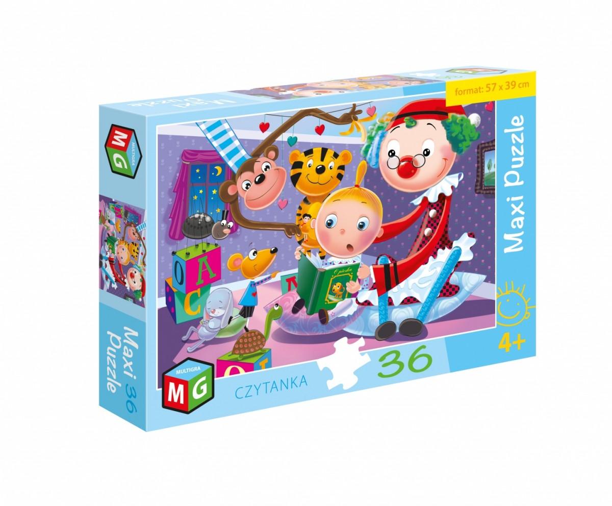 Alexander Dėlionė Maxi puzzle 36 dalių skaitymo tema Multigra