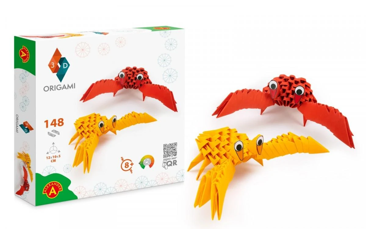 Alexander Origami 3D konstruktorius - Krabai