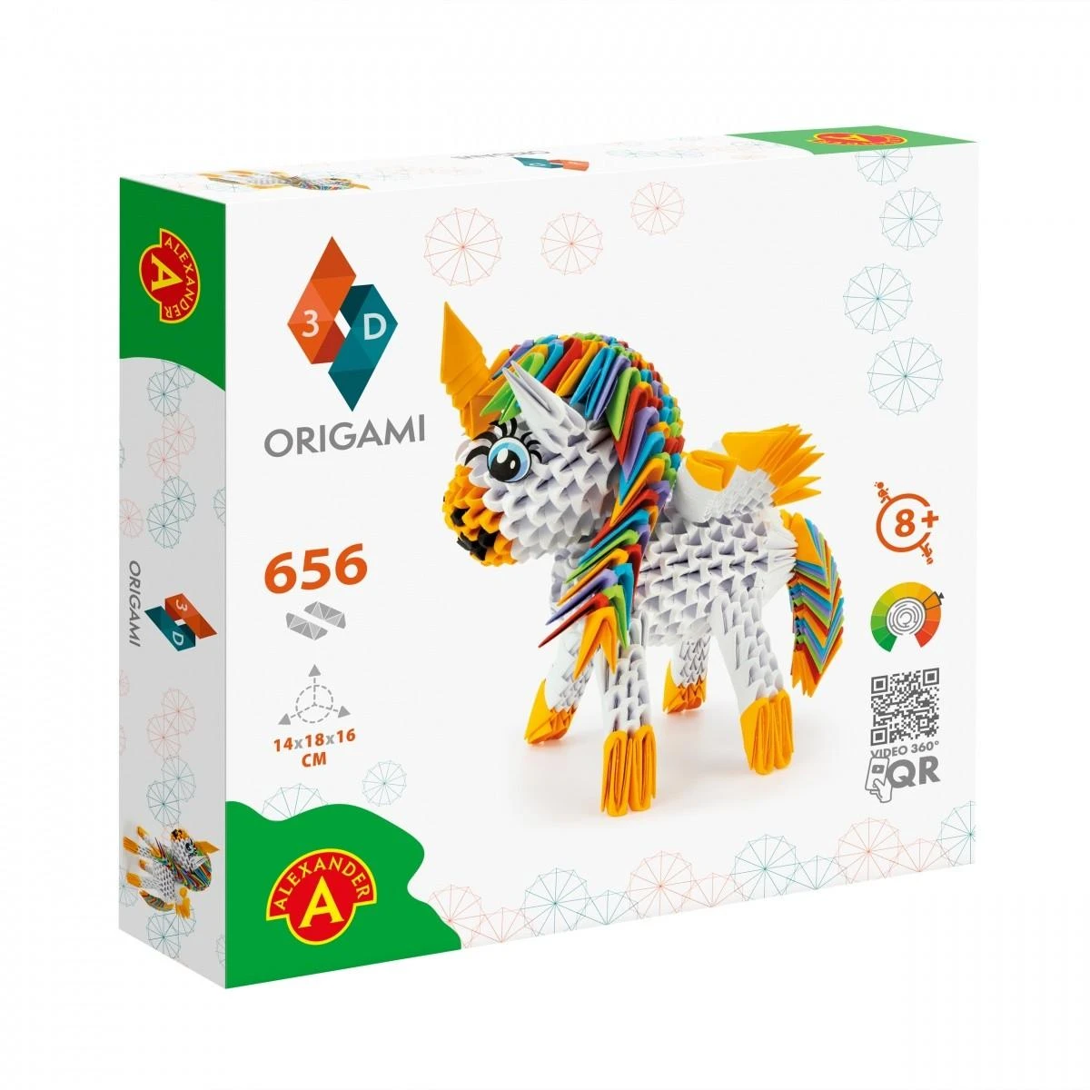 Alexander Origami 3D rankdarbis Vienaragis 2556