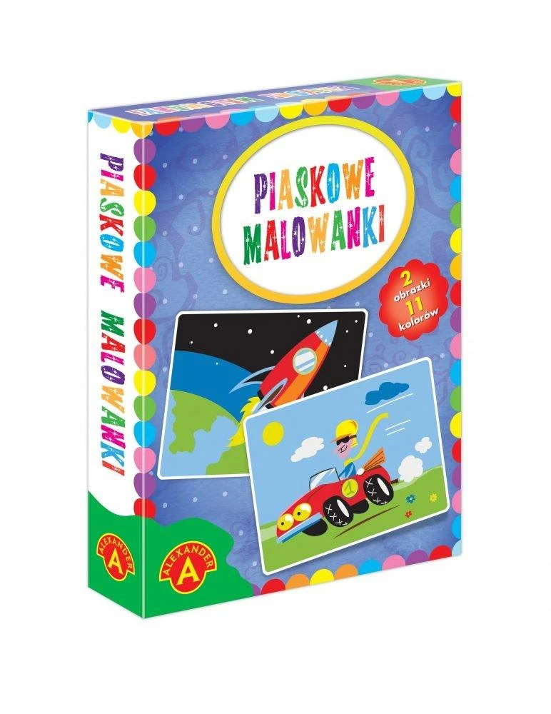 Alexander Aleksandro smėlio dažymo puslapiai - Automobilis / Raketa 2465 24654