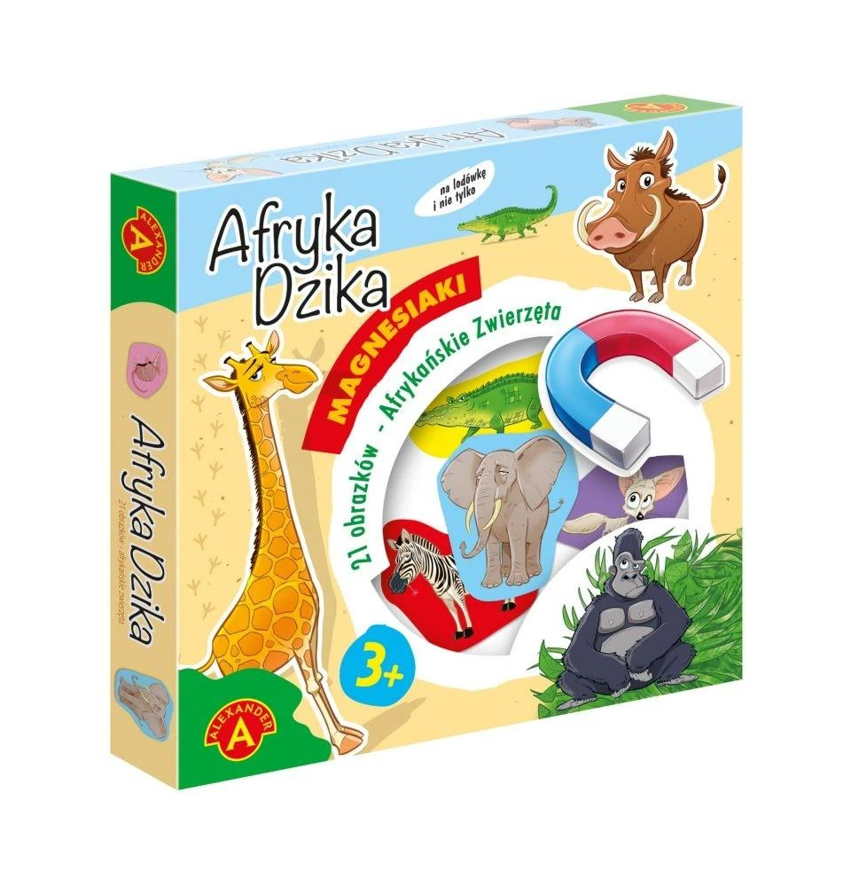 Dėlionė Alexander Aleksandras Magneziaki – Laukinė Afrika
