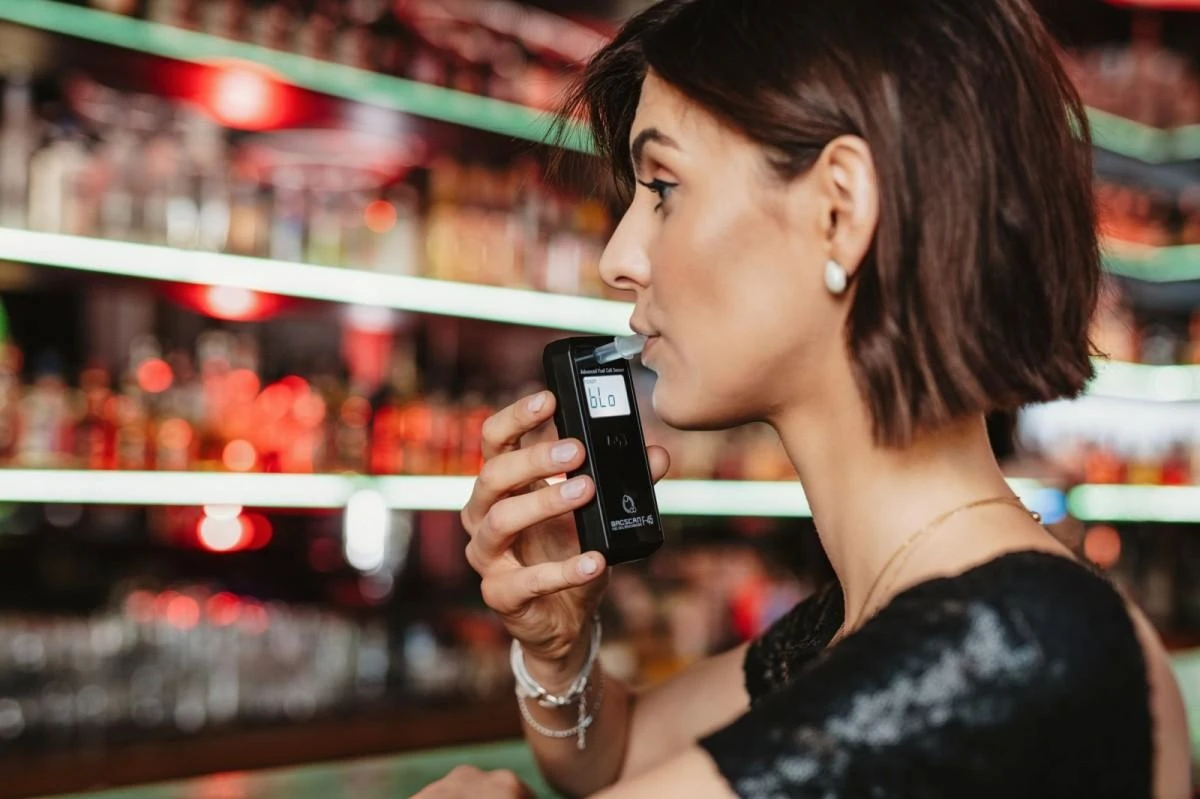 Alkotesteris Bacscan Alkomat F-45 su elektrocheminiu jutikliu