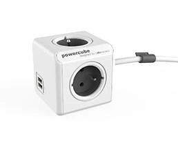 Orno Allocacoc PowerCube Extended USB E(FR) – 3m – 3 m – 4 kintamosios srovės lizdas (-ai) – E tipas – CE – KEMA – RoHS – 16 A – 230 V