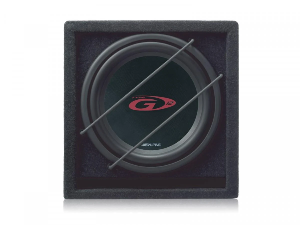 Alpine SBG-1244BR su apsauginėmis grotelėmis