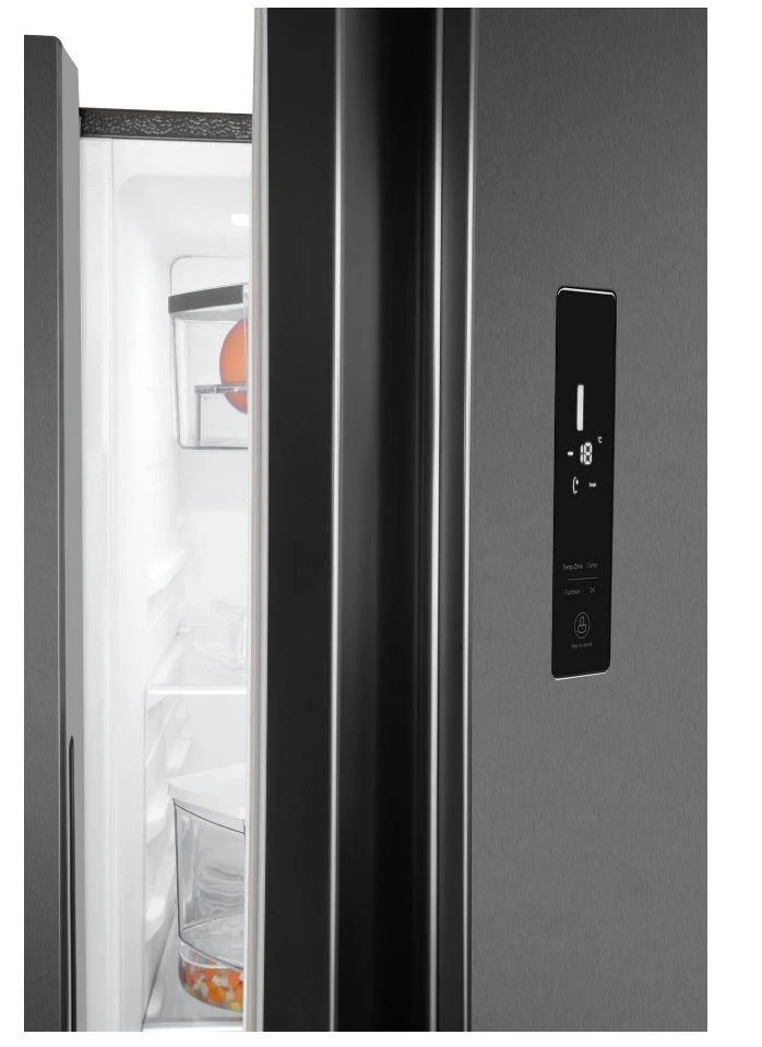 Amica FY5119.3DFBX Vienas šalia kito esantis šaldytuvas-šaldiklis