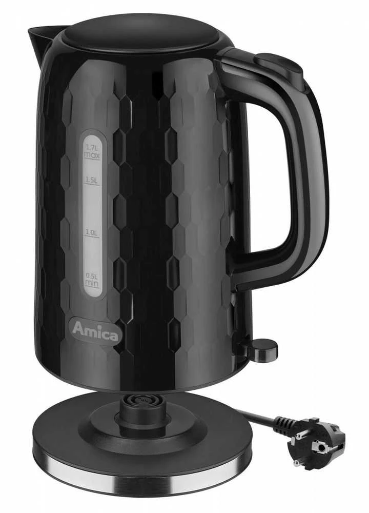 Amica KM 3010 1.7 l 2200 W electric virdulys Juodas