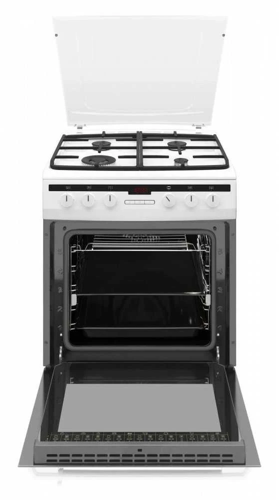 Amica 618GE3.39HZpTaDpNA(W) Atskirai pastatoma viryklė dujinė Baltas A