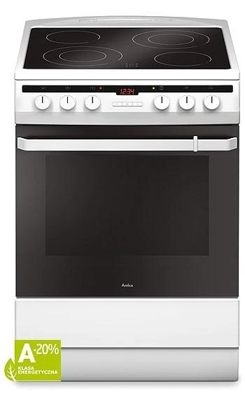 Elektrinė viryklė Amica 618CE 3.332 HTAQ (W)