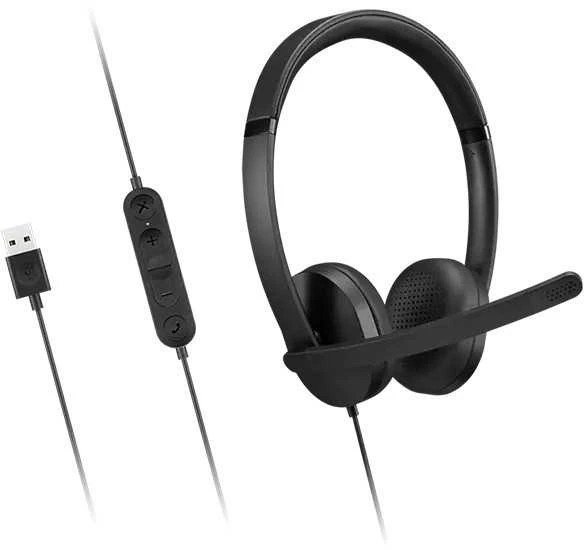 Lenovo Stereo USB-A ausinės su valdymo pulteliu
